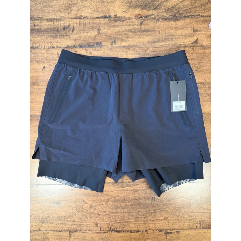 Ten Thousand Pro Short 7 Inch Black Liner Mens Large NWT